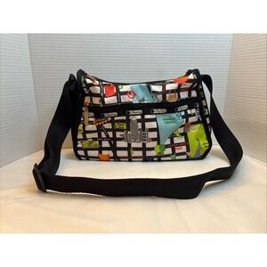 LeSportsac New York Map NYC Crossbody Bag
